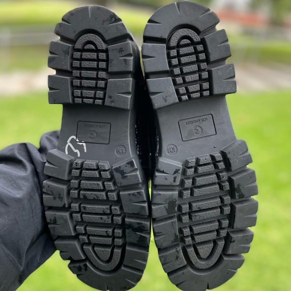 🌸GBG Los Angeles, Size 10, Black, NWOT - Collie Chunky Loafers - Picture 5 of 6